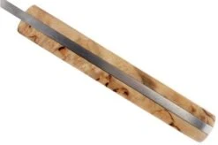 Brisa Necker 70 - Curly Birch - Leather Sheath - 9800 -Knife Sale Shop ENZ 9800 04 enzo enz 9800 04