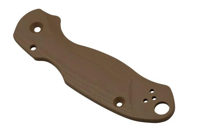 Flytanium Spyderco Para 3 Scales, Lotus Earth Brown G10 2 Flytanium Spyderco Para 3 Scales, Lotus Earth Brown G10 - Image 2