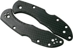 Flytanium Spyderco Delica Scales, Carbon Fibre