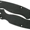 Flytanium Spyderco Paramilitary 2 Scales, Carbon Fibre