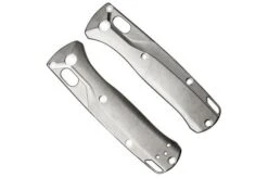 Flytanium Benchmade Mini Bugout Scales, Crossfade Titanium Stonewash