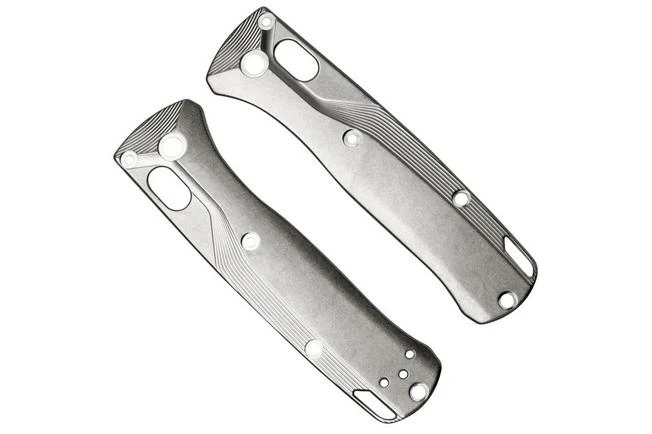 Flytanium Benchmade Mini Bugout Scales, Crossfade Titanium Stonewash 1 Flytanium Benchmade Mini Bugout Scales, Crossfade Titanium Stonewash