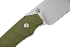 Black Fox Lynx, D2 Stonewash, OD Green G10, BF-756OD Fixed Knife -Knife Sale Shop FOBF 756OD 05 blackfox