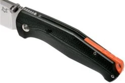 Fox TUR FX-523B, Black Pocket Knife, Jesper Voxnaes Design -Knife Sale Shop FOFX 523B 07 fox knives