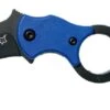Fox Mini-KA FX-535BLB Blue & Black, Karambit Keychain Knife