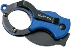 Fox Mini-KA FX-535BLB Blue & Black, Karambit Keychain Knife -Knife Sale Shop FOFX 535BLB 04 fox knives