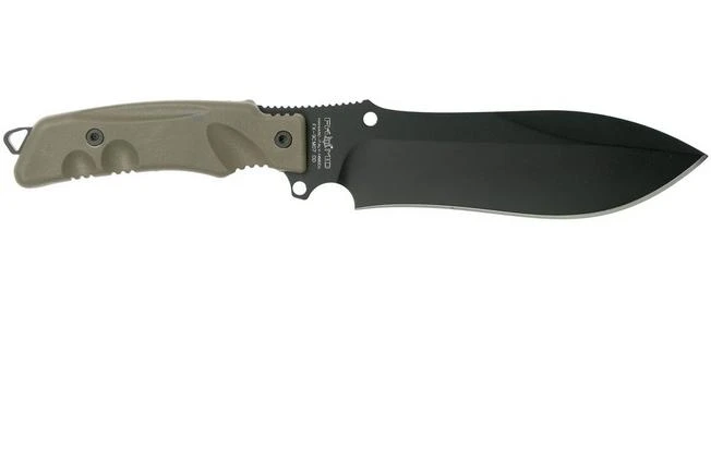Fox Rimor Bushcraft FX-9CM07OD Black Outdoor Knife 2 Fox Rimor Bushcraft FX-9CM07OD Black Outdoor Knife - Image 2