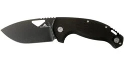 Fox El Capitan SK-02 BSW Summit Knife Co, Black Stonewashed Pocket Knife, Tommaso Rumici Design