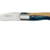 Fontenille Pataud Gentleman 10,5 Cm L8HBU Blue Hybrid Boxwood Pocket Knife
