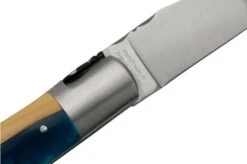 Fontenille Pataud Gentleman 10,5 Cm L8HBU Blue Hybrid Boxwood Pocket Knife -Knife Sale Shop FPL8HBU 05 fontenille pataud