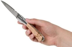 Fontenille Pataud Corsican Sperone, Juniper Wood & Rose Damascus Steel -Knife Sale Shop FPS1GDI4 08 fontenille pataud v201905