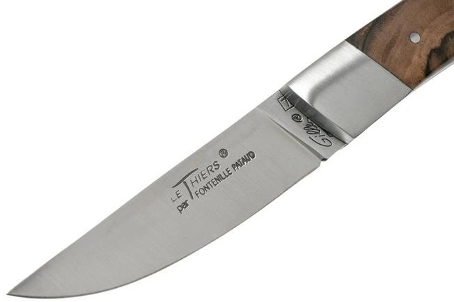 Le Thiers Pocket Walnut T8NO Pocket Knife By Fontenille Pataud 3 Le Thiers Pocket Walnut T8NO Pocket Knife By Fontenille Pataud - Image 3