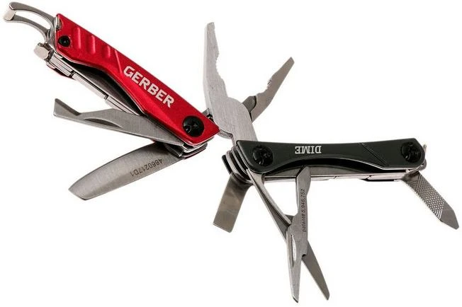 Gerber Dime Micro Multitool Red, 30-000417 2 Gerber Dime Micro Multitool Red, 30-000417 - Image 2