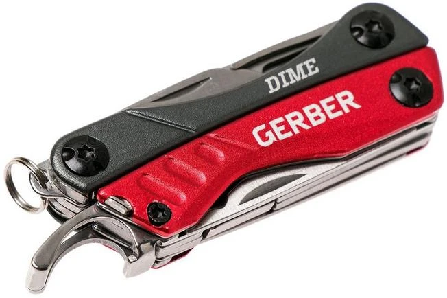 Gerber Dime Micro Multitool Red, 30-000417 4 Gerber Dime Micro Multitool Red, 30-000417 - Image 4