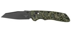 Hogue Deka 24268 G-Mascus Green G10, Black Wharncliffe, Pocket Knife