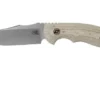 Rick Hinderer The Emmett, CPM 20CV, Green Micarta Hunting Knife