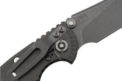 Rick Hinderer XM18 3.0” Slicer Non-Flipper CPM 20CV Black G10 Pocket Knife -Knife Sale Shop HRK XM18 3 SLNFWF BK 05 rickhinderer