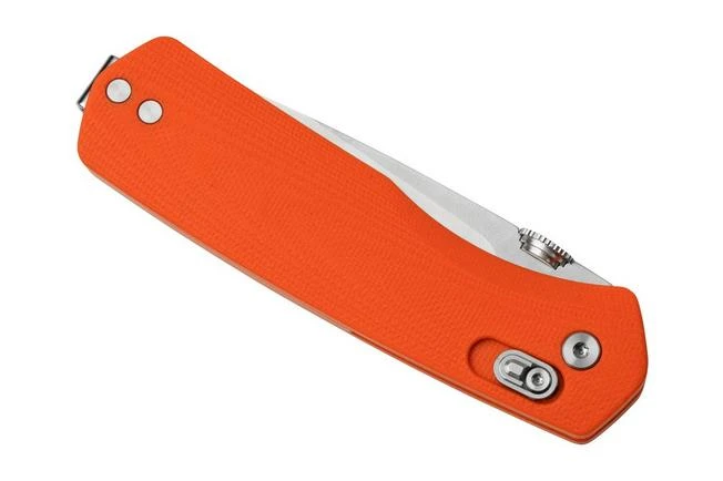 The James Brand The Carter Orange G10 + Stainless Straight, JAKN108188-00 Pocket Knife 6 The James Brand The Carter Orange G10 + Stainless Straight, JAKN108188-00 Pocket Knife - Image 6