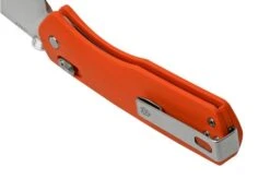The James Brand The Carter XL, Orange G10, Stainless JAKN116188-00 Pocket Knife -Knife Sale Shop JAKN116188 00 04 jamesbrand
