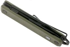 The James Brand Ellis Scissors, Black, OD Green, G10 Pocket Knife -Knife Sale Shop JAKN119119 01 04 the james brand