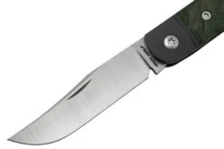 Jack Wolf Javelina Jack, JAVEL-01-DMGR, Fat Carbon Dark Matter Green Slipjoint Pocket Knife -Knife Sale Shop JW JAVEL 01 DMGR 03 jackwolf