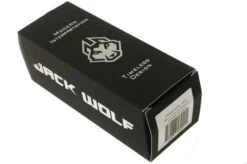 Jack Wolf Sharpshooter Jack, Black Canvas Micarta SHSH-MBK Slipjoint Pocket Knife -Knife Sale Shop JW SHSH MBK 11 jackwolf