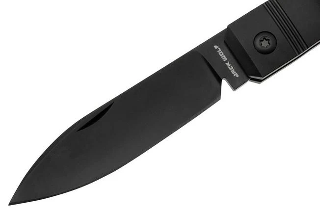 Jack Wolf Vampire Jack VAMPI-02-TI-SMOOTH Smooth Titanium DLC, Slipjoint Pocket Knife 3 Jack Wolf Vampire Jack VAMPI-02-TI-SMOOTH Smooth Titanium DLC, Slipjoint Pocket Knife - Image 3