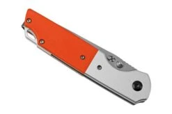 Kansept Warrior T1005T3 Stonewashed Tanto, Orange G10 Pocket Knife, Kim Ning Design 11 Kansept Warrior T1005T3 Stonewashed Tanto, Orange G10 Pocket Knife, Kim Ning Design -Knife Sale Shop KST1005T3 06 kansept