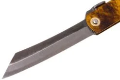 Higonokami Pocket Knife 7,4 Cm SPE2, SK-carbon Steel, Tortoise Shell -Knife Sale Shop KT HIGO SPE2 03 higonokami kt higo spe2 03