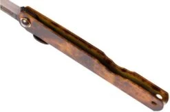 Higonokami Pocket Knife 7,4 Cm SPE2, SK-carbon Steel, Tortoise Shell -Knife Sale Shop KT HIGO SPE2 04 higonokami kt higo spe2 04