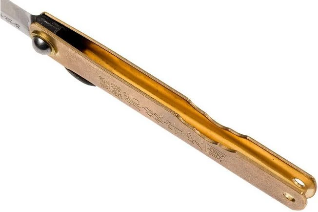 Higonokami Pocket Knife 7,7 Cm HIGO12BR, White Paper Steel, Tanto 5 Higonokami Pocket Knife 7,7 Cm HIGO12BR, White Paper Steel, Tanto - Image 5