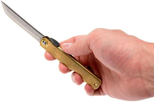 Higonokami Pocket Knife 7,7 Cm HIGO12BR, White Paper Steel, Tanto 7 Higonokami Pocket Knife 7,7 Cm HIGO12BR, White Paper Steel, Tanto - Image 7