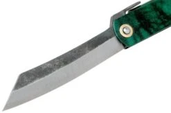 Higonokami Pocket Knife 7.3 Cm HIGOCJB, Blue Paper Steel, Jade Black Green Glitter Enamel 10 Higonokami Pocket Knife 7.3 Cm HIGOCJB, Blue Paper Steel, Jade Black Green Glitter Enamel -Knife Sale Shop KT HIGOCJB 03 higonokami