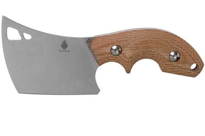 Kizer Butcher 1039 Cleaver Neck Knife, Eddie Diaz Design 2 Kizer Butcher 1039 Cleaver Neck Knife, Eddie Diaz Design - Image 2