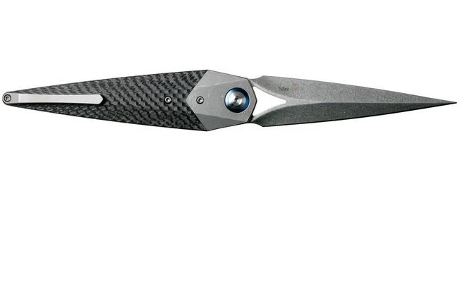 Kizer Söze Carbon Fibre Ki4513A2 Pocket Knife, Elijah Isham Design 2 Kizer Söze Carbon Fibre Ki4513A2 Pocket Knife, Elijah Isham Design - Image 2