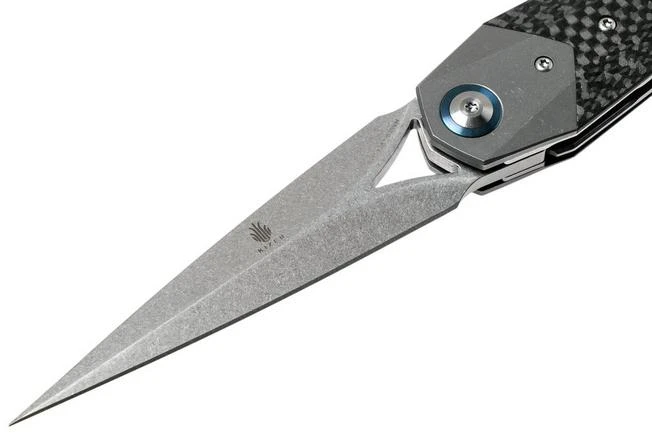Kizer Söze Carbon Fibre Ki4513A2 Pocket Knife, Elijah Isham Design 3 Kizer Söze Carbon Fibre Ki4513A2 Pocket Knife, Elijah Isham Design - Image 3