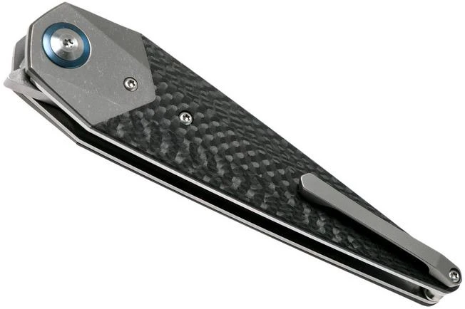 Kizer Söze Carbon Fibre Ki4513A2 Pocket Knife, Elijah Isham Design 4 Kizer Söze Carbon Fibre Ki4513A2 Pocket Knife, Elijah Isham Design - Image 4