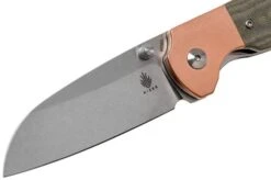 Kizer Deviant V3575A1 Copper, Micarta, M390 Pocket Knife, Chris Conaway Design 11 Kizer Deviant V3575A1 Copper, Micarta, M390 Pocket Knife, Chris Conaway Design -Knife Sale Shop KZV3575A1 03 kizer