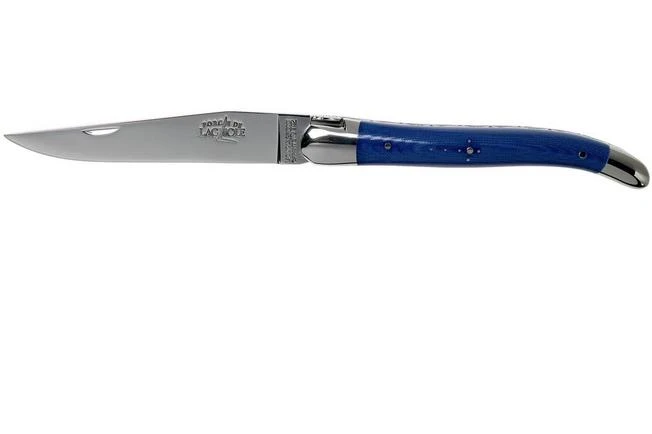 Forge De Laguiole 1211INTCBLEB 11cm, Blue Micarta, Laguiole Knife 1 Forge De Laguiole 1211INTCBLEB 11cm, Blue Micarta, Laguiole Knife