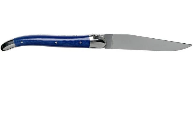 Forge De Laguiole 1211INTCBLEB 11cm, Blue Micarta, Laguiole Knife 2 Forge De Laguiole 1211INTCBLEB 11cm, Blue Micarta, Laguiole Knife - Image 2