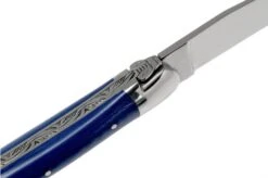 Forge De Laguiole 1211INTCBLEB 11cm, Blue Micarta, Laguiole Knife 13 Forge De Laguiole 1211INTCBLEB 11cm, Blue Micarta, Laguiole Knife -Knife Sale Shop LA1211INTCBLEB 06 forge de laguiole