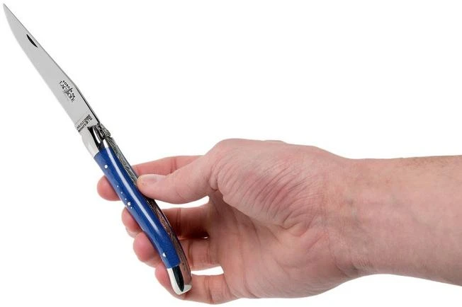 Forge De Laguiole 1211INTCBLEB 11cm, Blue Micarta, Laguiole Knife 8 Forge De Laguiole 1211INTCBLEB 11cm, Blue Micarta, Laguiole Knife - Image 8