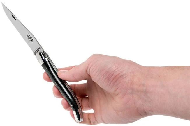 Forge De Laguiole 1211INTCNOIB 11cm, Black Micarta, Laguiole Knife 8 Forge De Laguiole 1211INTCNOIB 11cm, Black Micarta, Laguiole Knife - Image 8