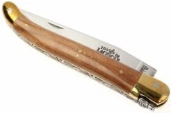 Forge De Laguiole - Natural Wood Folder, Olivewood 7 Forge De Laguiole - Natural Wood Folder, Olivewood -Knife Sale Shop LA1211OL 03 forge de laguiole vouwmes la1211ol d3