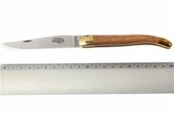 Forge De Laguiole - Natural Wood Folder, Olivewood 9 Forge De Laguiole - Natural Wood Folder, Olivewood -Knife Sale Shop LA1211OL 05 forge de laguiole vouwmes la1211ol d5