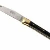 Forge De Laguiole - Natural Wood Folder, 3 Inch, Ebony