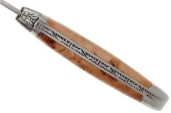 Forge De Laguiole 9cm Juniper, Gematteerd 129INGE -Knife Sale Shop LA129INGE 04 forge de laguiole la129inge 04