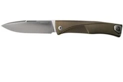LionSteel Thrill Bronze Titanium Integral Slipjoint Pocket Knife