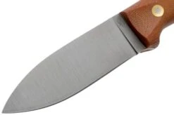 LT Wright Genesis Flat Grind, A2, Matte Natural Micarta, Leather Sheath, Bushcraft Knife 9 LT Wright Genesis Flat Grind, A2, Matte Natural Micarta, Leather Sheath, Bushcraft Knife -Knife Sale Shop LT GEN FL NM LS 03 lt wright