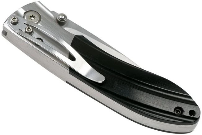 Mcusta MC-142G Ripple, SPG2 Black Pakka Wood Pocket Knife 4 Mcusta MC-142G Ripple, SPG2 Black Pakka Wood Pocket Knife - Image 4